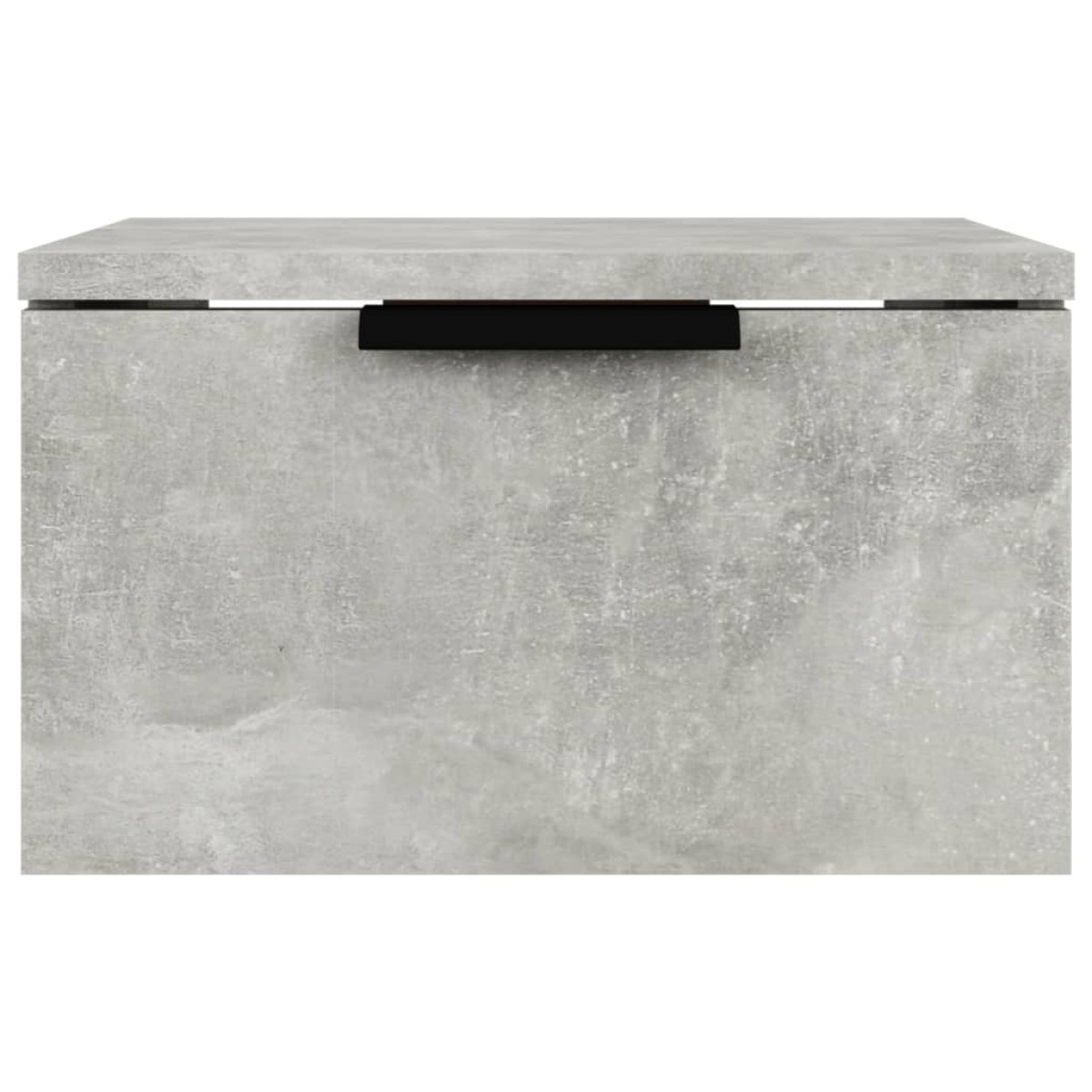 vidaXL Κομοδίνο Επιτοίχιο Γκρι Σκυροδέματος 34x30x20 εκ.