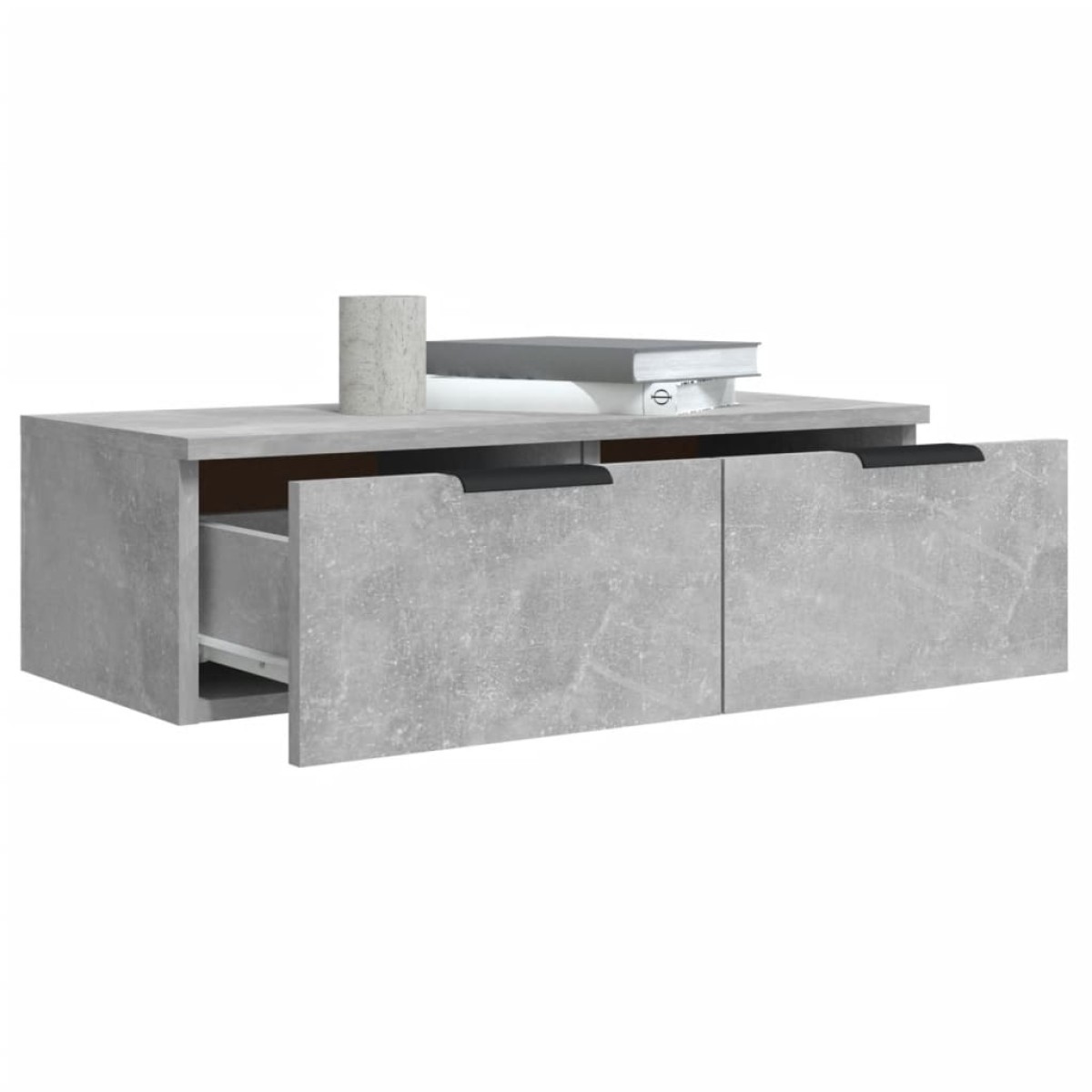 vidaXL Ντουλάπι Τοίχου Γκρι Σκυρ. 68x30x20 εκ. Επεξεργασμένο Ξύλο