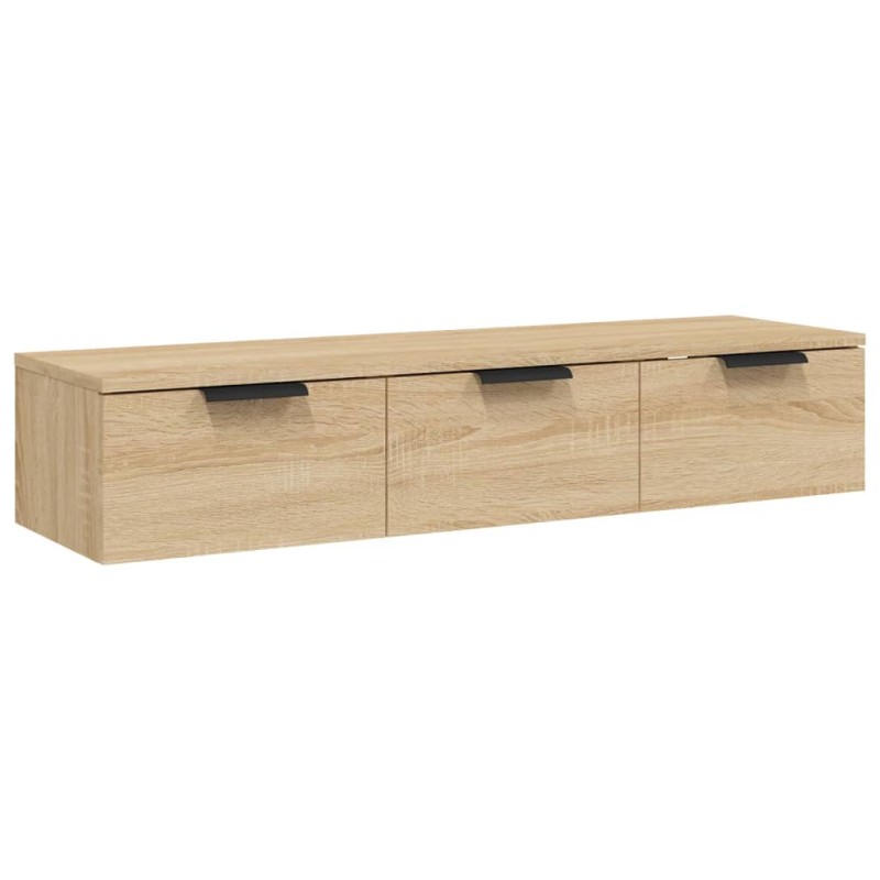 vidaXL Ντουλάπι Τοίχου Sonoma Δρυς 102x30x20 εκ. Επεξεργασμένο Ξύλο