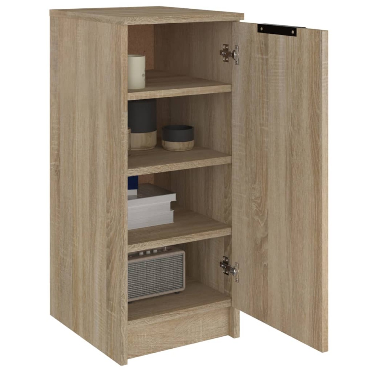 vidaXL Παπουτσοθήκη Sonoma Δρυς 30x35x70 εκ. από Επεξεργασμένο Ξύλο