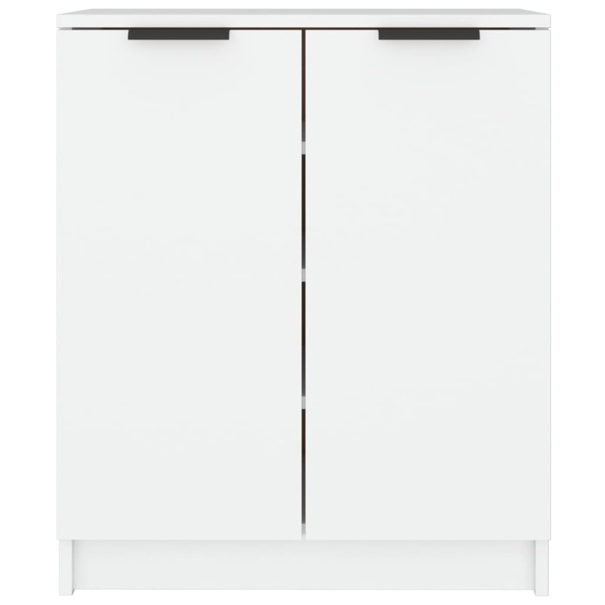 vidaXL Παπουτσοθήκη Λευκή 59 x 35 x 70 εκ. από Επεξεργασμένο Ξύλο