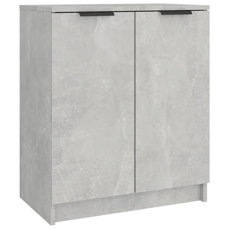 vidaXL Παπουτσοθήκη Γκρι Σκυροδέματος 59x35x70 εκ. Επεξεργασμένο Ξύλο
