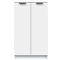 vidaXL Παπουτσοθήκη Λευκή 59x35x100 εκ. από Επεξεργασμένο Ξύλο