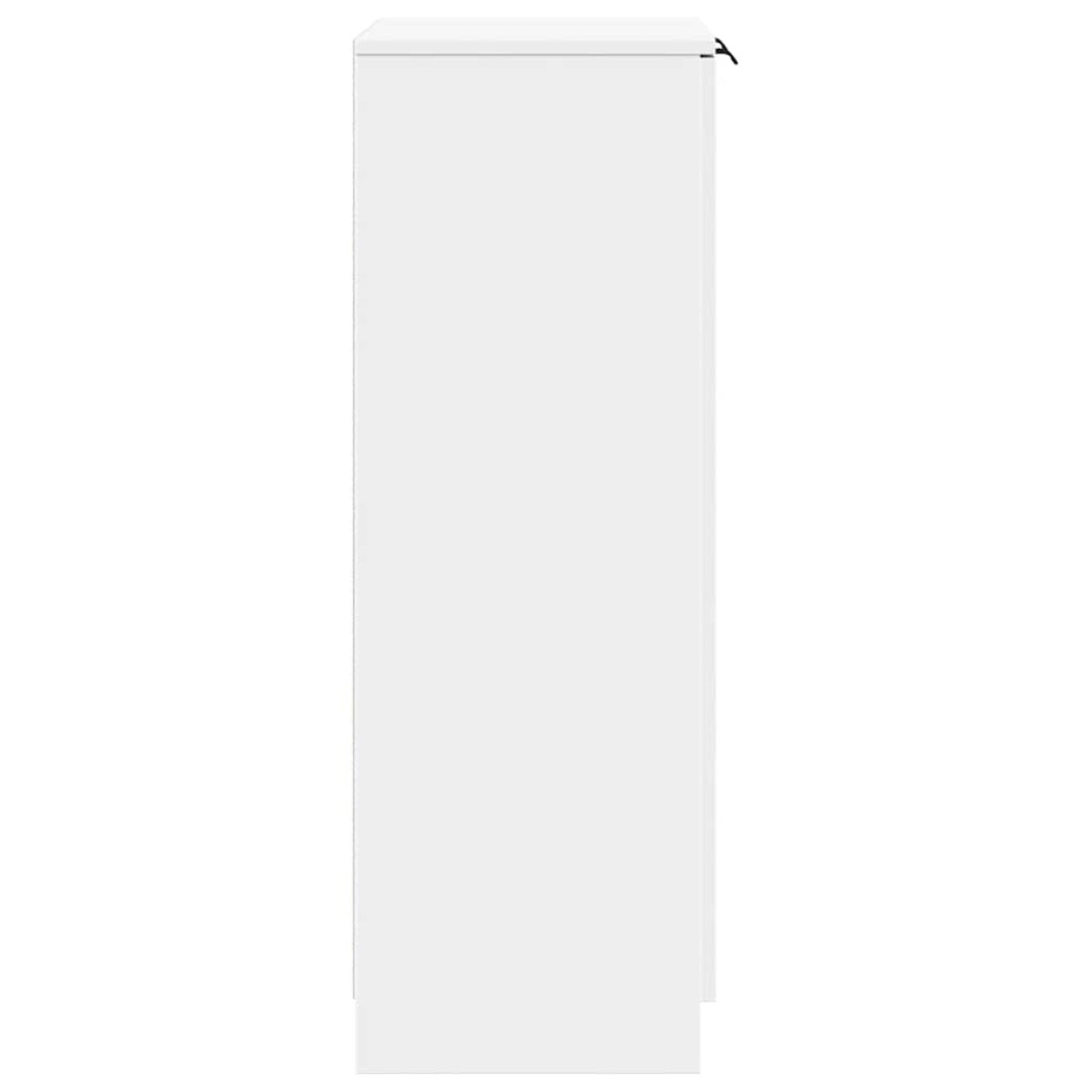 vidaXL Παπουτσοθήκη Λευκή 59x35x100 εκ. από Επεξεργασμένο Ξύλο