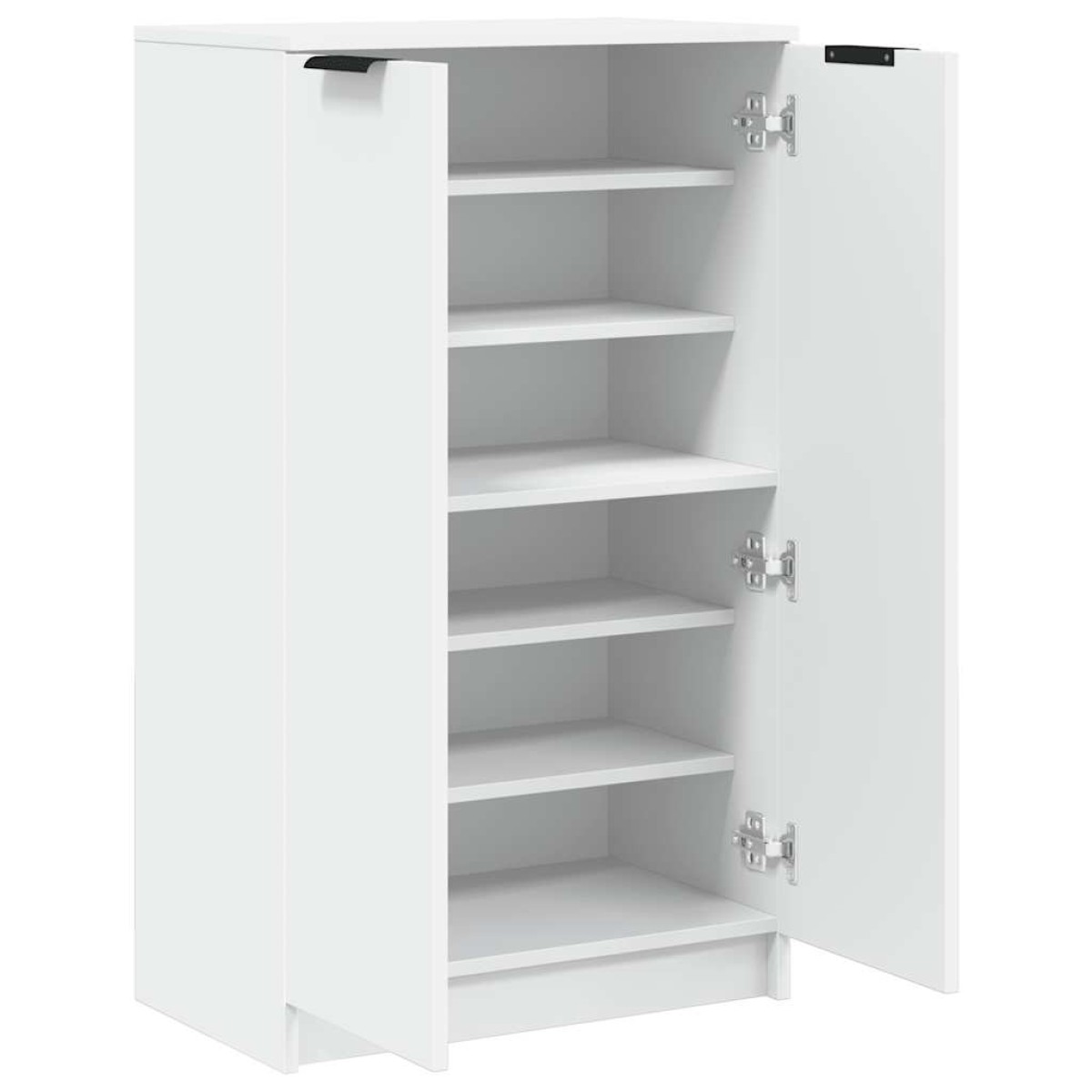 vidaXL Παπουτσοθήκη Λευκή 59x35x100 εκ. από Επεξεργασμένο Ξύλο