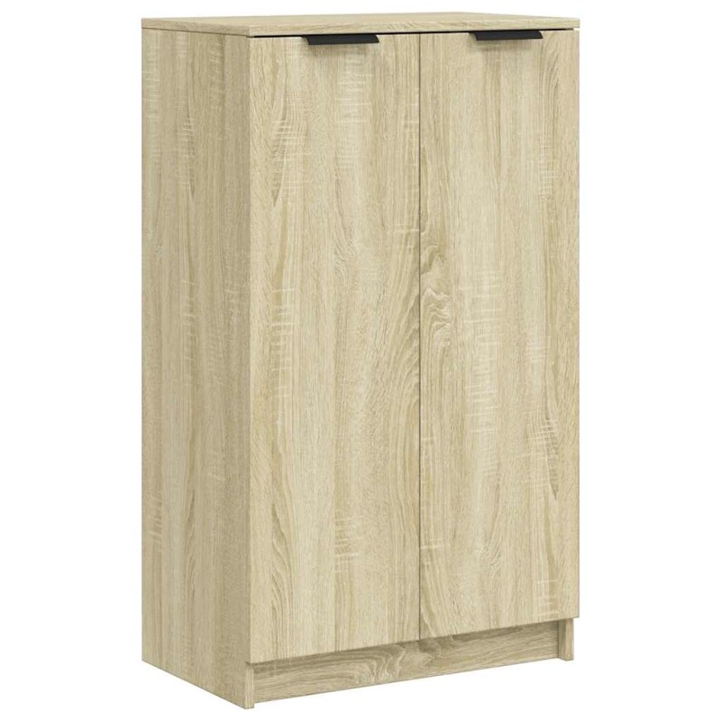 vidaXL Παπουτσοθήκη Sonoma Δρυς 59x35x100,5 εκ. από Επεξεργασμένο Ξύλο