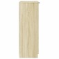 vidaXL Παπουτσοθήκη Sonoma Δρυς 59x35x100 εκ. από Επεξεργασμένο Ξύλο