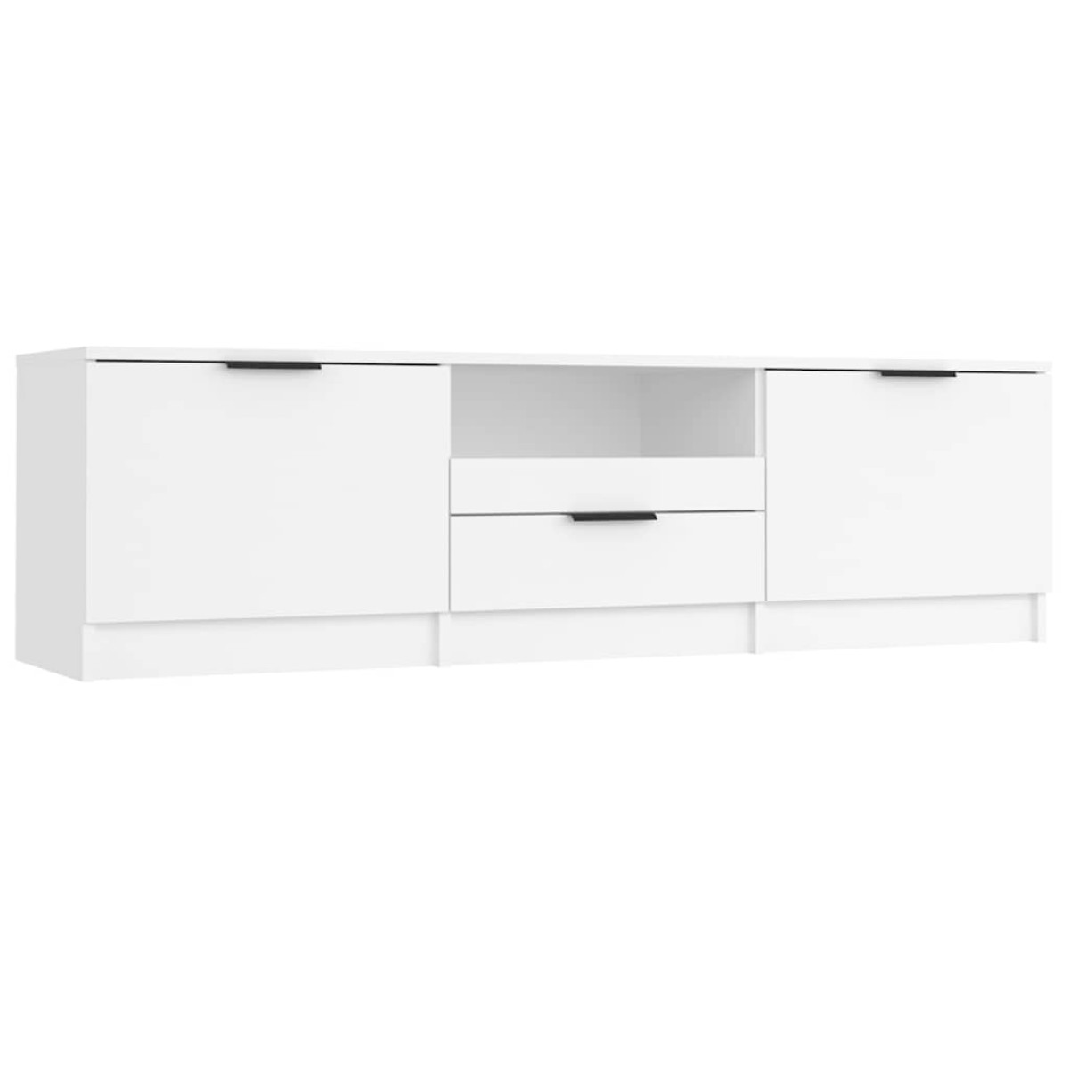 vidaXL Έπιπλο Τηλεόρασης Λευκό 140x35x40 εκ. από Επεξεργασμένο Ξύλο