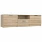 vidaXL Έπιπλο Τηλεόρασης Sonoma Δρυς 140x35x40 εκ. Επεξεργασμένο Ξύλο