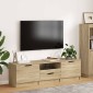 vidaXL Έπιπλο Τηλεόρασης Sonoma Δρυς 140x35x40 εκ. Επεξεργασμένο Ξύλο