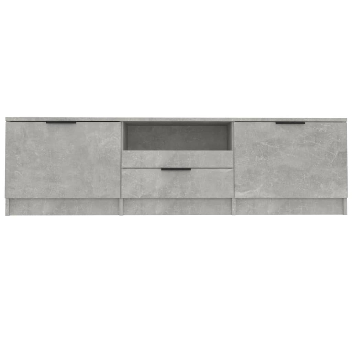 vidaXL Έπιπλο Τηλεόρασης Γκρι Σκυροδέματος 140x35x40 εκ. Επεξεργ. Ξύλο