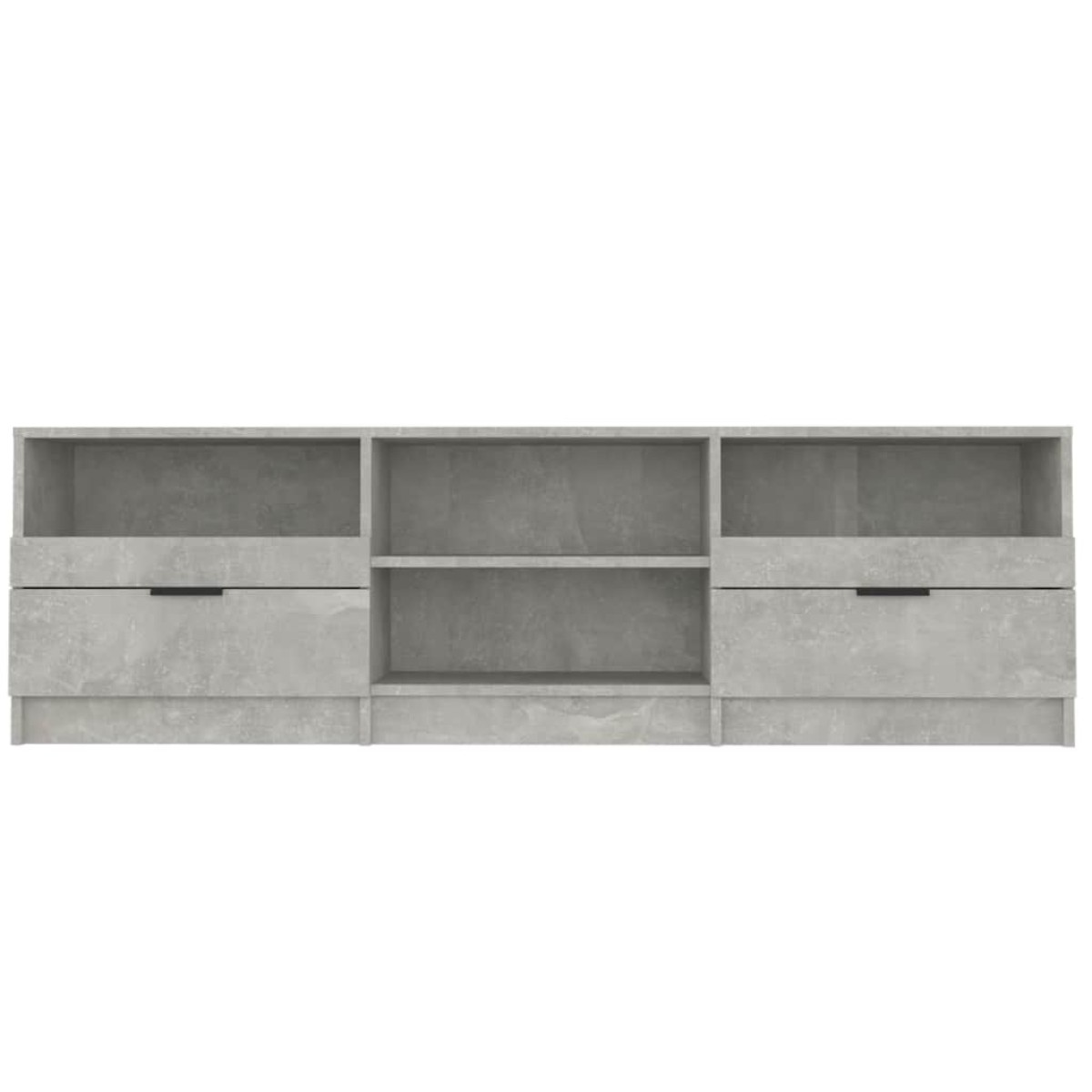 vidaXL Έπιπλο Τηλεόρασης Γκρι Σκυροδέματος 150x33,5x45 εκ. Επεξ. Ξύλο
