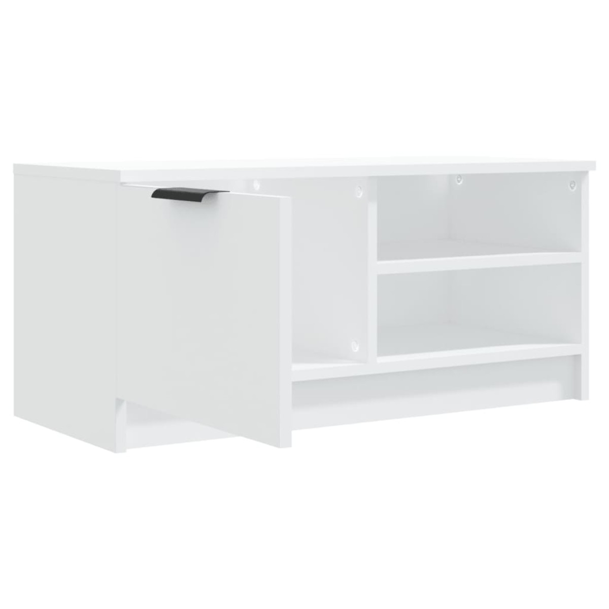 vidaXL Έπιπλα Τηλεόρασης 2 τεμ. Λευκό 80 x 35 x 36,5 εκ. Επεξεργ. Ξύλο