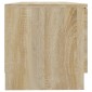 vidaXL Έπιπλο Τηλεόρασης Sonoma Δρυς 80 x 35 x 36,5 εκ. Επεξεργ. Ξύλο