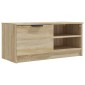 vidaXL Έπιπλα Τηλεόρασης 2 τεμ. Sonoma Δρυς 80x35x36,5 εκ. Επεξ. Ξύλο