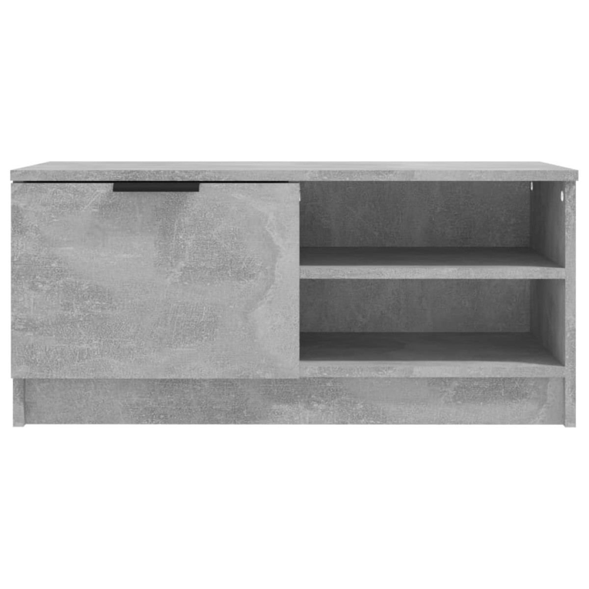 vidaXL Έπιπλα Τηλεόρασης 2 τεμ. Γκρι Σκυρ. 80x35x36,5 εκ. Επεξ. Ξύλο