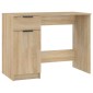 vidaXL Γραφείο Sonoma Δρυς 100x50x75 εκ. από Επεξεργασμένο Ξύλο