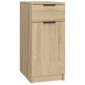 vidaXL Ντουλάπι Γραφείου Sonoma Δρυς 33,5x50x75 εκ. Επεξεργ. Ξύλο