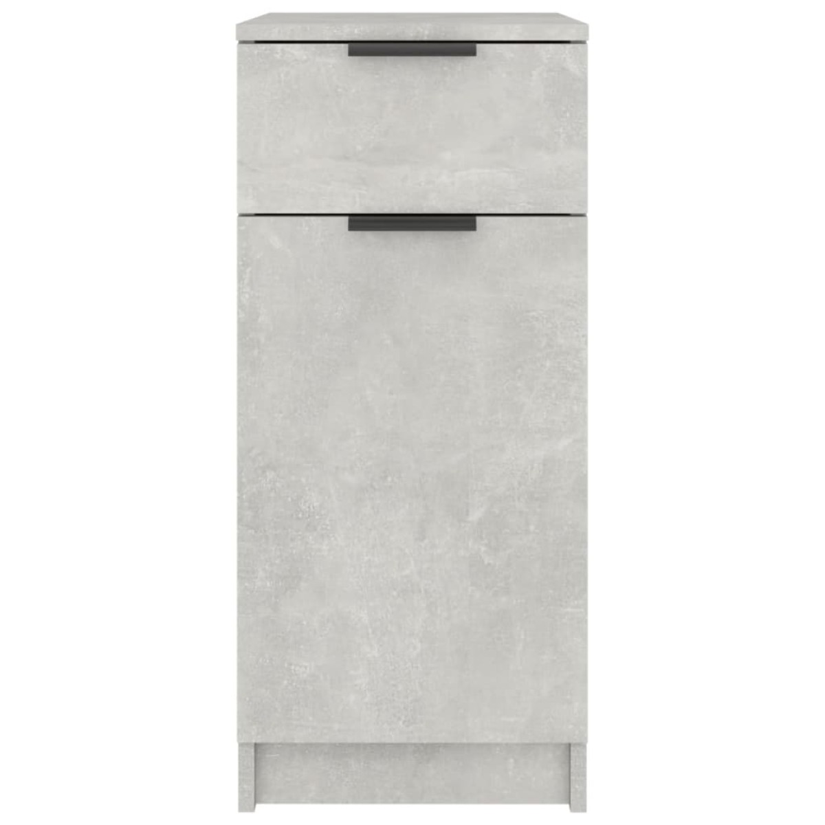 vidaXL Ντουλάπι Γραφείου Γκρι Σκυροδ. 100x50x75 εκ. Επεξεργασμένο Ξύλο