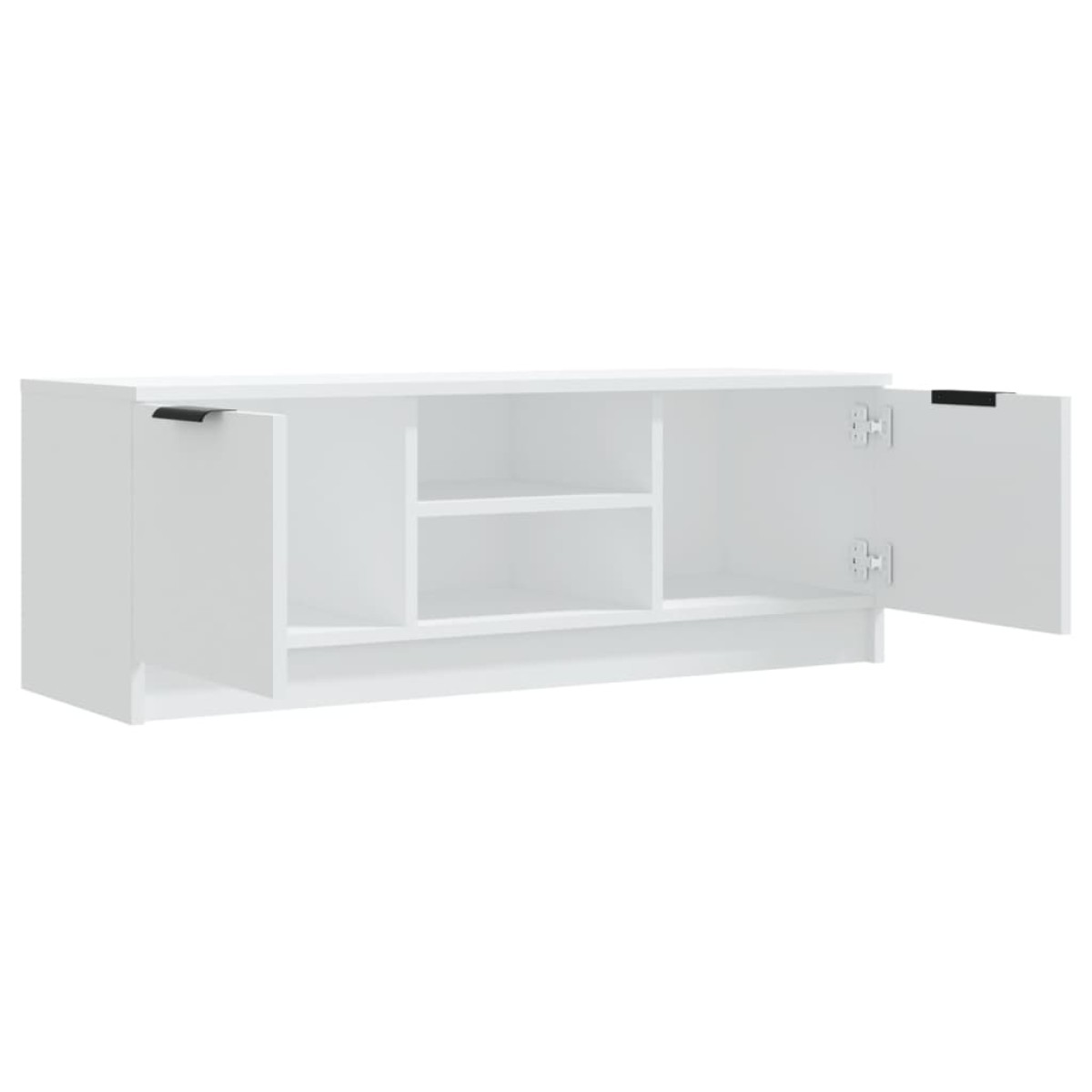 vidaXL Έπιπλο Τηλεόρασης Λευκό 102x35x36,5 εκ. Επεξεργασμένο Ξύλο