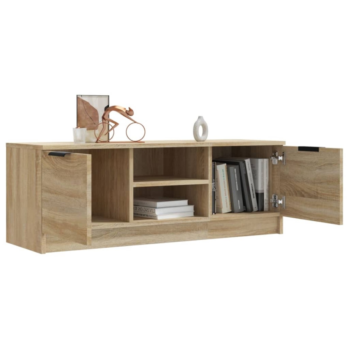 vidaXL Έπιπλο Τηλεόρασης Sonoma Δρυς 102x35x36,5εκ. Επεξεργασμένο Ξύλο
