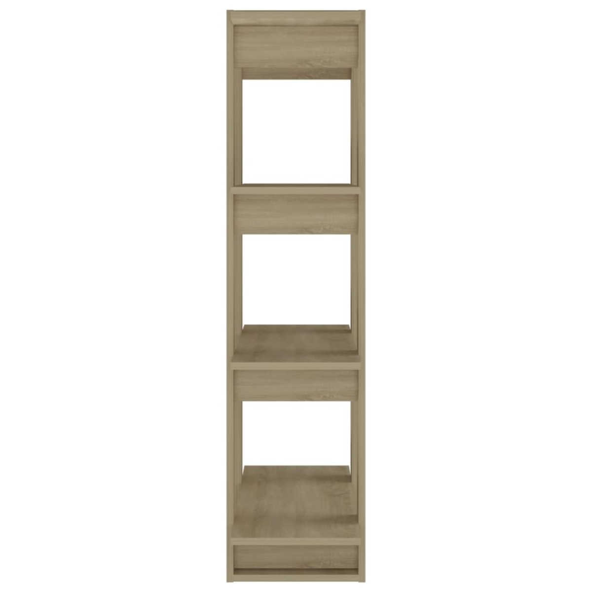 vidaXL Βιβλιοθήκη/Διαχωριστικό Χώρου Sonoma Δρυς 80 x 30 x 123,5 εκ.