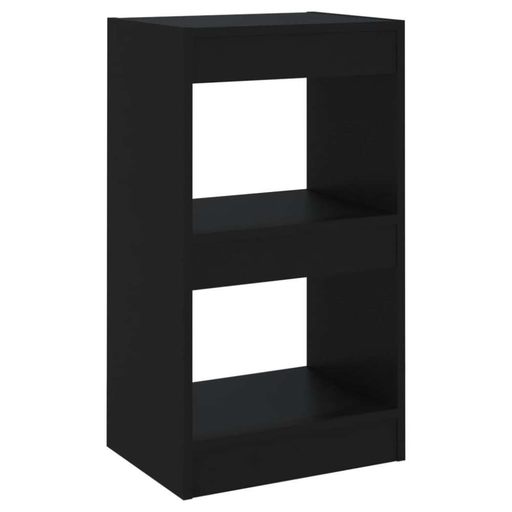 vidaXL Βιβλιοθήκη/Διαχωριστικό Χώρου Μαύρο 40 x 30 x 72 εκ.