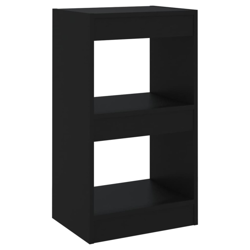 vidaXL Βιβλιοθήκη/Διαχωριστικό Χώρου Μαύρο 40 x 30 x 72 εκ.