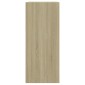vidaXL Βιβλιοθήκη/Διαχωριστικό Χώρου Sonoma Δρυς 40 x 30 x 72 εκ.