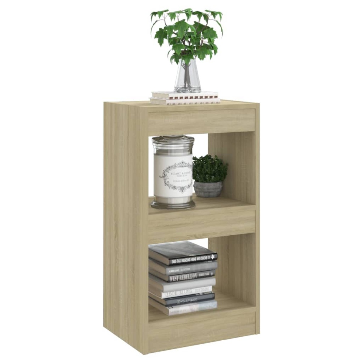 vidaXL Βιβλιοθήκη/Διαχωριστικό Χώρου Sonoma Δρυς 40 x 30 x 72 εκ.