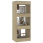 vidaXL Βιβλιοθήκη/Διαχωρ. Χώρου Sonoma Δρυς 40x30x103 εκ. Μοριοσανίδα