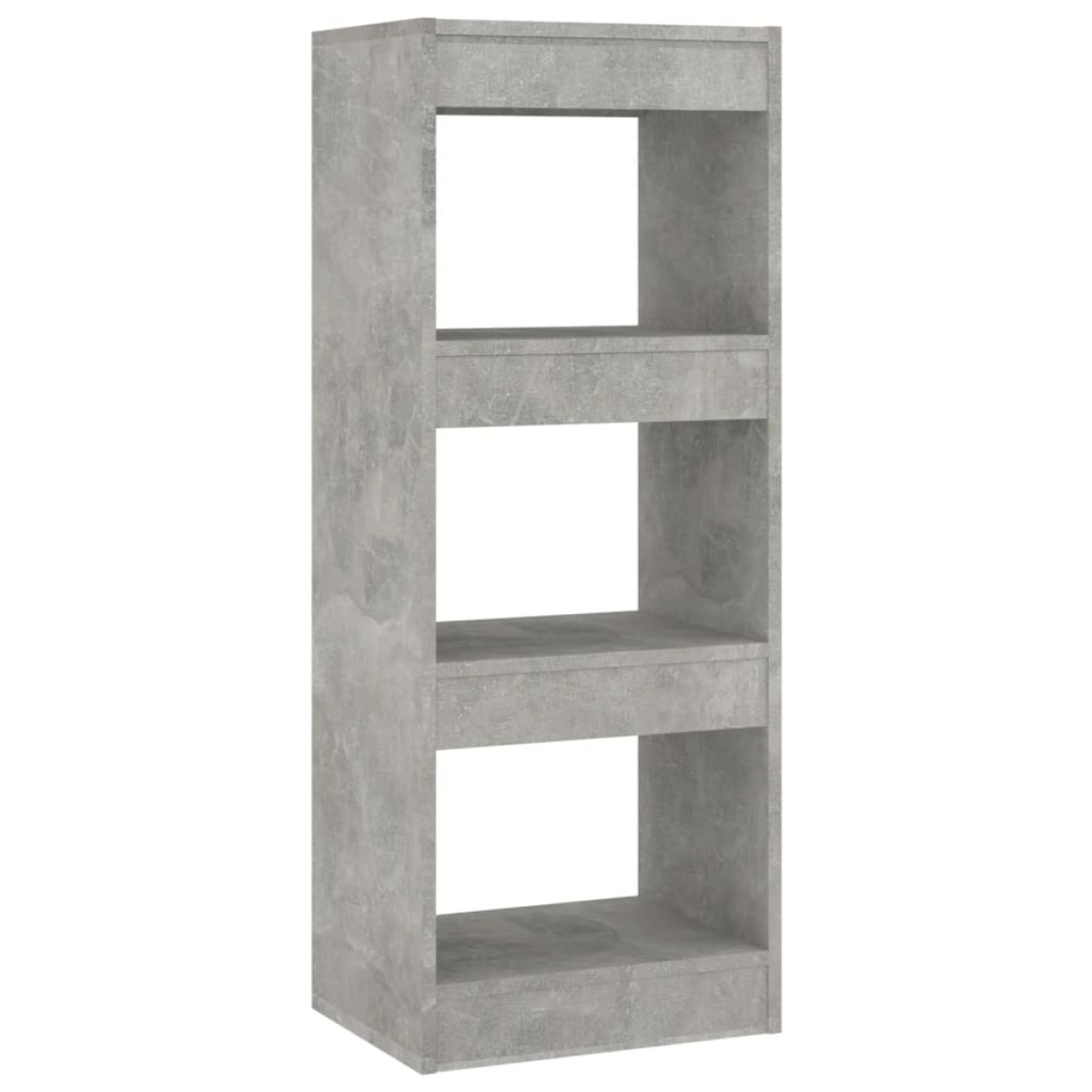 vidaXL Βιβλιοθήκη/Διαχωρισ. Χώρου Γκρι Σκυρ. 40x30x103 εκ. Μοριοσανίδα