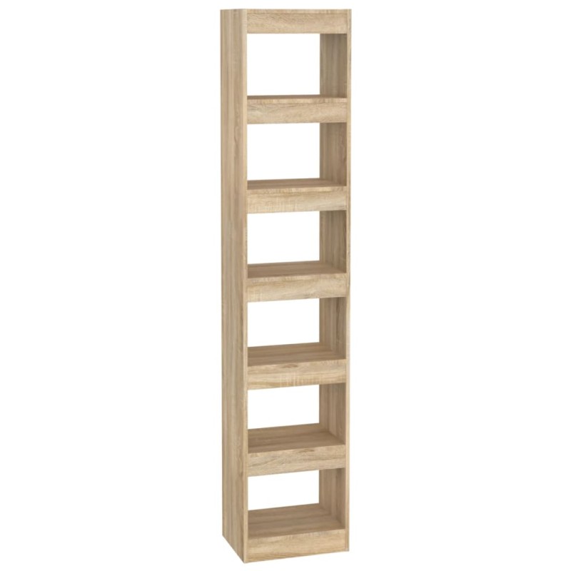 vidaXL Βιβλιοθήκη/Διαχωριστικό Χώρου Sonoma Δρυς 40 x 30 x 198 εκ.