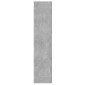 vidaXL Βιβλιοθήκη/Διαχωρ. Χώρου Γκρι Σκ. 60x30x135 εκ Επεξεργ. Ξύλο