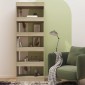 vidaXL Βιβλιοθήκη/Διαχωρ. Χώρου Sonoma Δρυς 60x30x166 εκ. Μοριοσανίδα