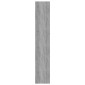 vidaXL Βιβλιοθήκη/Διαχωρισ. Χώρου Γκρι Σκυρ. 60x30x166 εκ. Μοριοσανίδα