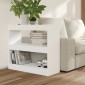 vidaXL Βιβλιοθήκη/Διαχωριστικό Χώρου Λευκό 80x30x72 εκ. Μοριοσανίδα
