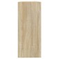 vidaXL Βιβλιοθήκη/Διαχωριστικό Χώρου Sonoma Δρυς 100 x 30 x 72 εκ.