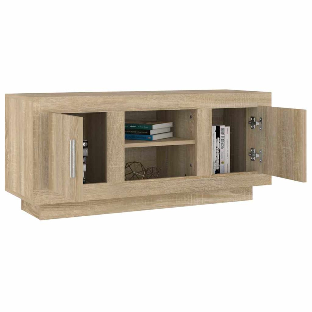 vidaXL Έπιπλο Τηλεόρασης Sonoma Δρυς 102 x 35 x 45 εκ. Επεξεργ. Ξύλο