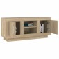 vidaXL Έπιπλο Τηλεόρασης Sonoma Δρυς 102 x 35 x 45 εκ. Επεξεργ. Ξύλο
