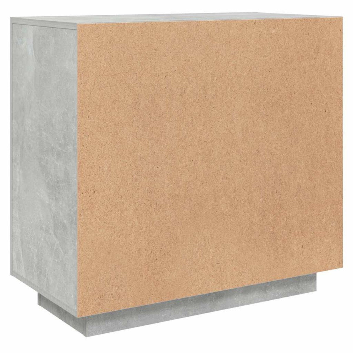vidaXL Ντουλάπι Γκρι Σκυροδέματος 80x40x75 εκ. Επεξεργασμένο Ξύλο