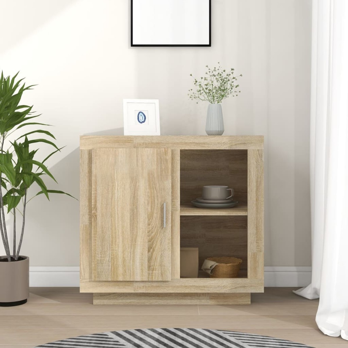 vidaXL Συρταριέρα Sonoma Δρυς 80 x 40 x 75 εκ.
