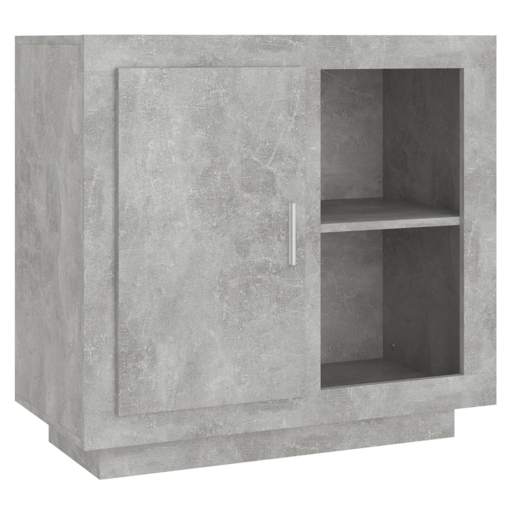 vidaXL Συρταριέρα Γκρι Σκυροδέματος 80 x 40 x 75 εκ.
