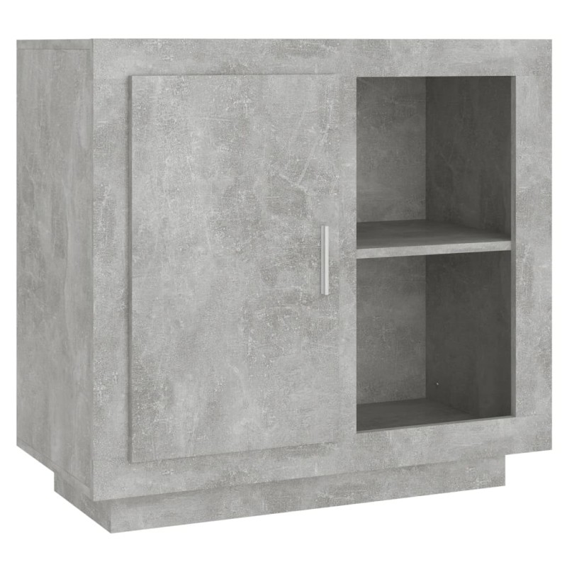 vidaXL Συρταριέρα Γκρι Σκυροδέματος 80 x 40 x 75 εκ.