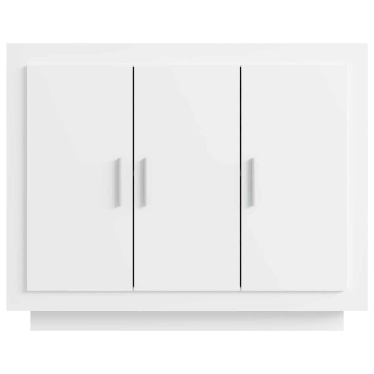 vidaXL Ντουλάπι Λευκό 92x35x75 εκ. από Επεξεργασμένο Ξύλο