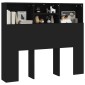 vidaXL Κεφαλάρι Με Αποθηκευτικό Χώρο Μαύρο 120 x 19 x 103,5 εκ.