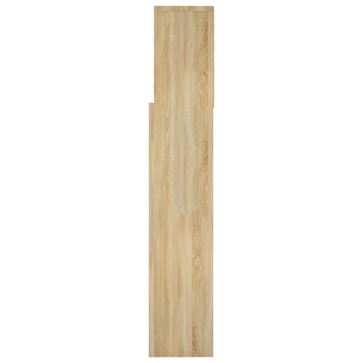 vidaXL Κεφαλάρι Με Αποθηκευτικό Χώρο Sonoma Δρυς 160 x 19 x 103,5 εκ.