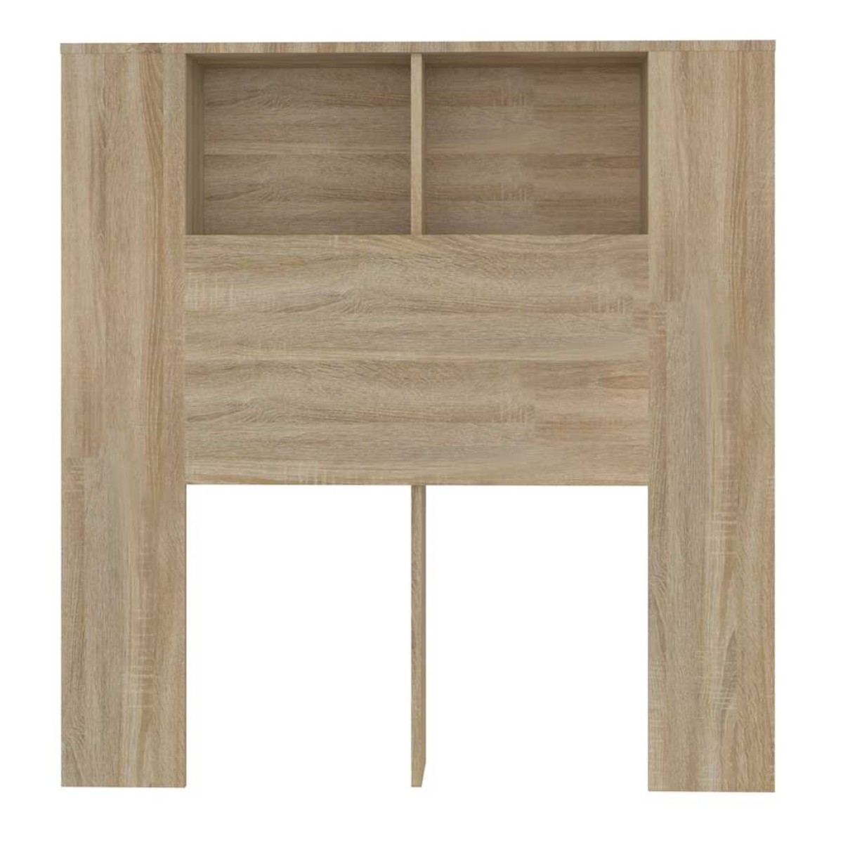 vidaXL Κεφαλάρι Με Αποθηκευτικό Χώρο Sonoma Δρυς 100x18,5x104,5 εκ.