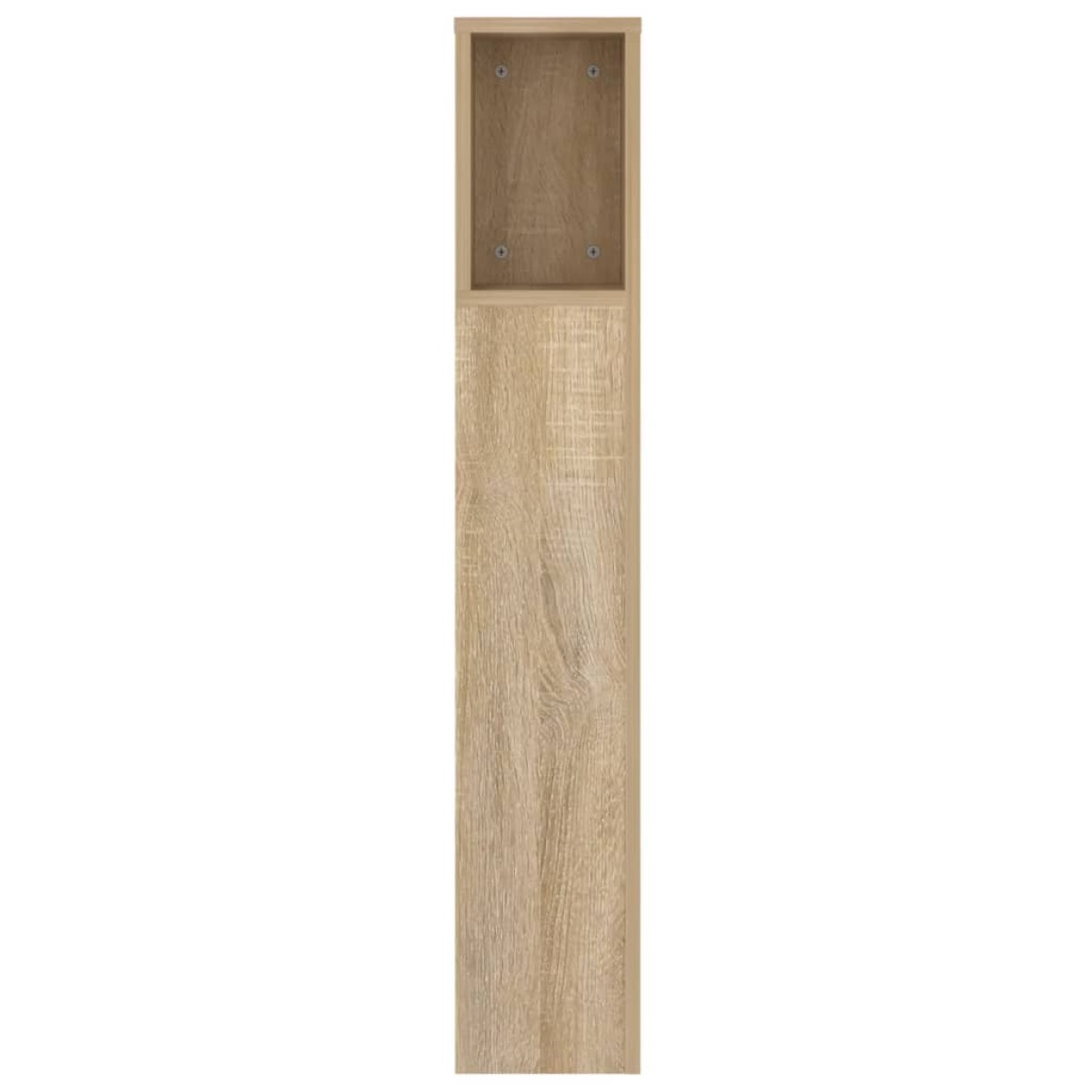 vidaXL Κεφαλάρι Με Αποθηκευτικό Χώρο Sonoma Δρυς 140x18,5x104,5 εκ.