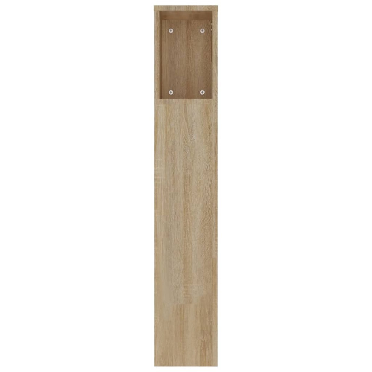 vidaXL Κεφαλάρι Με Αποθηκευτικό Χώρο Sonoma Δρυς 220x18,5x104,5 εκ.